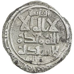 GHAZNAVID: Mas'ud I, 1030-1041, AR double dirham (7.38g), al-Yun, DM. VF