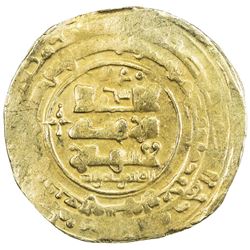 GHAZNAVID: 'Abd al-Rashid, 1049-1052, AV dinar (4.33g), Ghazna, AH440. VF