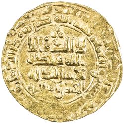 GREAT SELJUQ: Malikshah I, 1072-1092, AV dinar (3.78g), Nishapur, AH48x. EF