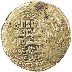 GREAT SELJUQ: Arslan Arghu, 1093-1097, pale AV dinar (3.08g), Sarakhs, AH(4)89. VF