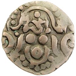 GHORID: Mu'izz al-Din Muhammad, 1171-1206, debased AV dinar (4.48g), NM, ND. VF