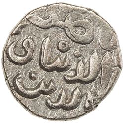 QARLUGHID: Nasir al-Din Muhammad, 1249-1259 AH, AE jital (3.67g), Kurraman, ND. AU