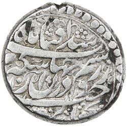ZAND REBELS: Taqi Khan Bafqi, 1785-1787, AR rupi (11.52g), Yazd, ND. VF
