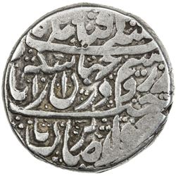 QAJAR: Agha Muhammad Khan, 1779-1797, AR rupi (11.21g), Kashan, ND. VF