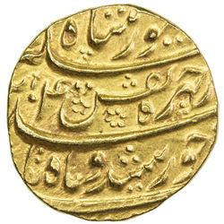 DURRANI: Taimur Shah, 1772-1793, AV mohur (10.92g), Peshawar, AH1204 year 18. NGC MS63