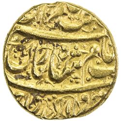 DURRANI: Shah Zaman, 1793-1801, AV mohur (10.92g), Ahmadshahi, DM. EF