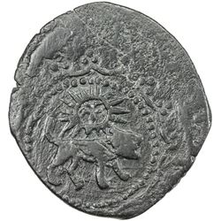 CIVIC COPPER: Iranian Occupation, 1624-1638, AE falus (3.21g), Baghdad, ND. F-VF