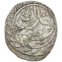 SINKIANG: Anonymous, ca. 1900+-, AR 5 fen (1.49g), "Kashghar", ND. VF