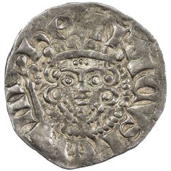 ENGLAND: Henry III, 1247-1272, AR penny (1.43g), Canterbury. VF