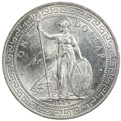 GREAT BRITAIN: George V, 1910-1936, AR trade dollar, 1929-B, NGC graded MS64