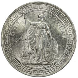 GREAT BRITAIN: George V, 1910-1936, AR trade dollar, 1930, NGC graded MS63