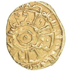 SICILY: William I, 1154-1166, AV tari (1.00g), AH549 (=1154/55). VF-EF