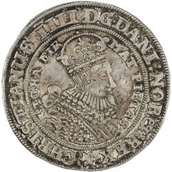 NORWAY: Christian IV, 1588-1648, AR speciedaler (28.33g), 1648. VF-EF