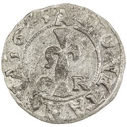 REVAL: Gustav II Adolph of Sweden, 1611-1632, AR ore (1.70g), 1625. UNC