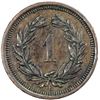 Image 2 : SWITZERLAND: 1 rappen, 1889-B. EF