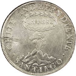 CHILE: AR peso, Santiago, 1817. ANACS EF