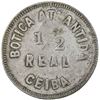 Image 1 : HONDURAS: copper-nickel 1/2 real token, 1909. VF