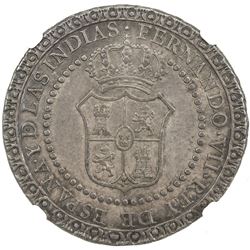 MEXICO: Fernando VII, 1808-1821, AR proclamation medal, 1808. NGC MS62
