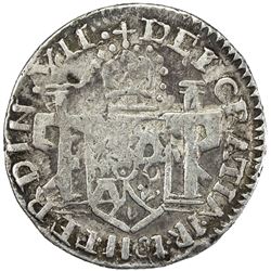 MEXICO: ZACATECAS: Fernando VII, 1808-1821, AR real, 1811. F-VF