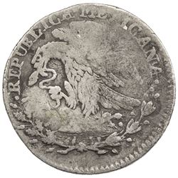 MEXICO: AR real, 1824-Do. F