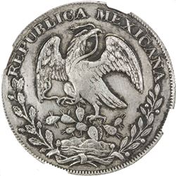 MEXICO: AR 8 reales, 1840-Do. NGC AU55