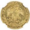 Image 1 : MEXICO: AV 1/2 escudo, 1827-Mo. NGC MS64