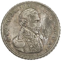 PERU: AR medal (14.92g), 1824. AU