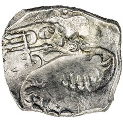 KALINGA: Punchmarked, ca. 500-400 BC, AR karshapana (3.30g). EF