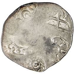 MAGADHA: Punchmarked, ca. 500-430 BC, AR karshapana (3.50g). VF