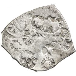 MAGADHA: Punchmarked, ca. 500-430 BC, AR karshapana (3.41g). VF