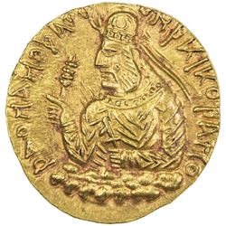 KUSHAN: Huvishka, ca. 155-187, AV dinar (7.85g). AU