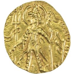 KUSHAN: Vasu Deva II, ca. 290-310, AV dinar (7.87g). AU