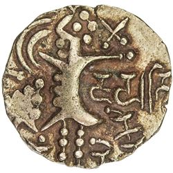 KIDARITE: Durla Deva, 5th century, debased AV dinar (7.76g). EF