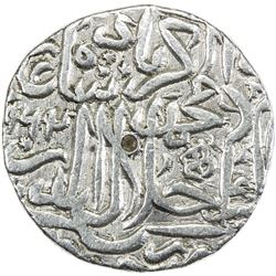 MUGHAL: Akbar I, 1556-1605, AR rupee (11.30g), Hisar Firoza, AH964. VF