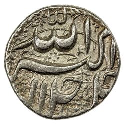 MUGHAL: Akbar I, 1556-1605, AR rupee (11.38g), Multan, IE42. EF