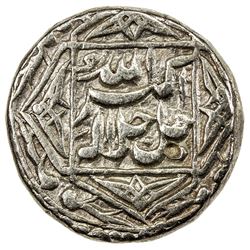 MUGHAL: Akbar I, 1556-1605, AR rupee (11.39g), Lahore, IE48. VF-EF