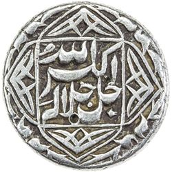 MUGHAL: Akbar I, 1556-1605, AR rupee (11.31g), Lahore, IE50. VF