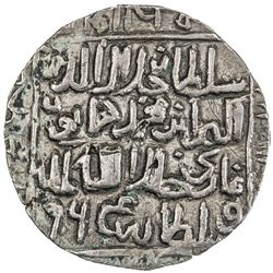 MUGHAL: Akbar I, 1556-1605, AR tanka (10.43g), NM, AH965. VF-EF