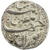 Image 1 : MUGHAL: Jahangir, 1605-1628, AR rupee, Qandahar, AH1023 year 9. NGC AU55