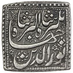 MUGHAL: Jahangir, 1605-1628, AR square rupee (11.35g), Agra, AH1022 year 8. EF