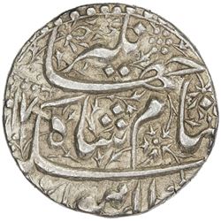 MUGHAL: Jahangir, 1605-1628, AR sawai rupee (14.26g), Lahore, AH1017 year 4. EF