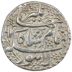 MUGHAL: Jahangir, 1605-1628, AR sawai rupee (13.91g), Lahore, AH1017 year 4. EF
