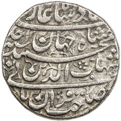 MUGHAL: Shah Jahan I, 1628-1658, AR rupee (11.45g), Ahmadabad, AH1037 year one (ahad). EF