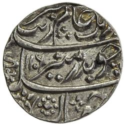 MUGHAL: Aurangzeb, 1658-1707, AR rupee (11.44g), Islamabad, AH1106 year 38. NGC MS62