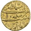Image 2 : MUGHAL: Aurangzeb, 1658-1707, AV mohur (10.95g), Lahore, AH1118 year 50. VF