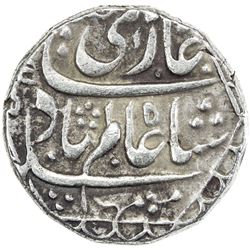 MUGHAL: Shah Alam Bahadur, 1707-1712, AR heavy rupee (11.96g), Tatta, AH(11)24 year 6. VF