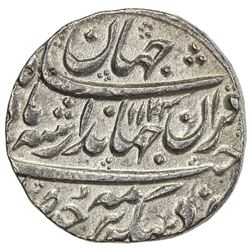 MUGHAL: Jahandar, 1712-1713, AR rupee (11.45g), Sahrind, AH1124 year one (ahad). NGC MS62
