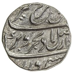 MUGHAL: Farrukhsiyar, 1713-1719, AR rupee (11.40g), Bareli, year 4. NGC MS63