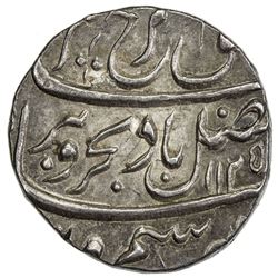 MUGHAL: Farrukhsiyar, 1713-1719, AR rupee, Kambayat, AH1125 year 2. NGC MS62