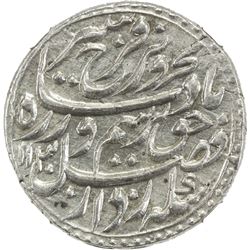 MUGHAL: Farrukhsiyar, 1713-1719, AR nazarana rupee, Multan, AH1130 year 7. NGC MS62
